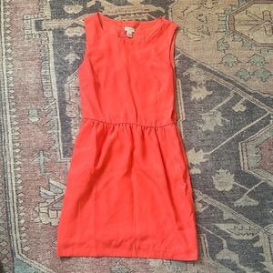 J. Crew Factory Coral Mini Dress